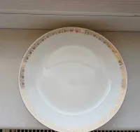 komplet talerzy porcelanowych pozłacanych VINTAGE - 6 szt — ujęcie 3