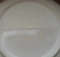 komplet talerzy porcelanowych pozłacanych VINTAGE - 6 szt — ujęcie 5