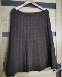 Komplet wełniany ręcznie robiony romby Handmade — ujęcie 5
