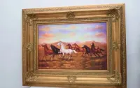 KONIE W GALOPIE 138X107 giga obraz na płótnie koń — ujęcie 5