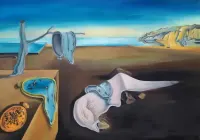 Kopia obrazu "Trwałość pamięci" Salvador Dali — ujęcie 2