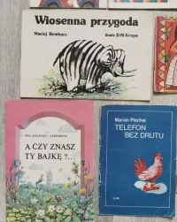 Książki PRL bajeczki lata 80 zestaw 15 sztuk stan idealny — ujęcie 5