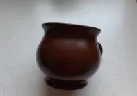 Kubki ceramika 8cm grzaniec kamionka kolekcja prl vintage stare — ujęcie 3