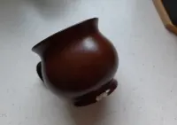 Kubki ceramika 8cm grzaniec kamionka kolekcja prl vintage stare — ujęcie 4