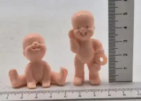 Laleczka Bobas - 100 sztuk Vintage Stara Zabawka Lalka z Kiosku jak Prl — ujęcie 3