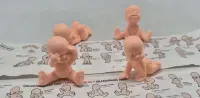 Laleczka Bobas - 100 sztuk Vintage Stara Zabawka Lalka z Kiosku jak Prl — ujęcie 4