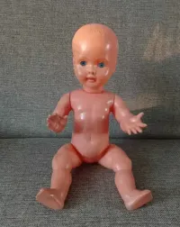 lalka bobas vintage PRL — ujęcie 2