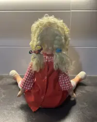 lalka kolekcjonerska rosyjska PRL vintage retro otwiera zamyka oczy 60 — ujęcie 2