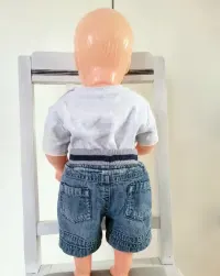 Lalka z PRL 56 cm plastik — ujęcie 4