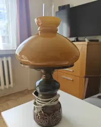 Lampa ceramiczna z zakładu nr 4 Wałbrzych — ujęcie 4