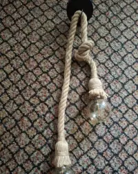 Lampa loft sznur — ujęcie 5