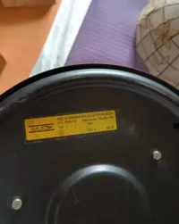 Lampa mosiądz z kloszem z wybuch łusek Aka Berlin 1979 — ujęcie 3