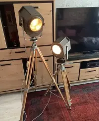 Lampa na Statywie prl loft vintage — ujęcie 3