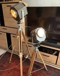Lampa na Statywie prl loft vintage — ujęcie 4