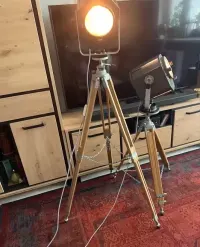 Lampa na Statywie prl loft vintage — ujęcie 5
