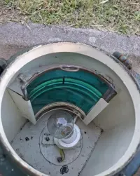 Lampa okrętowa, marynistyczna,morska,nawigacyjna — ujęcie 5