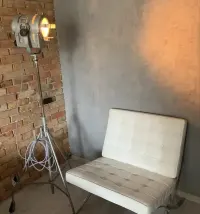Lampa Prl vintage  retro stojąca podlogowa 1963r — ujęcie 2