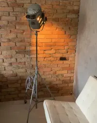 Lampa Prl vintage  retro stojąca podlogowa 1963r — ujęcie 3