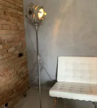 Lampa Prl vintage  retro stojąca podlogowa 1963r — ujęcie 4