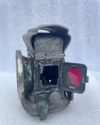 Lampa rowerowa naftowa — ujęcie 2
