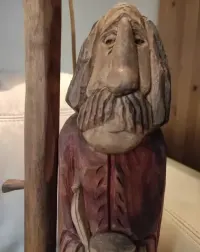 Lampa rzeźba drewno — ujęcie 5