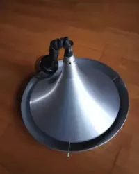 Lampa - UFO- Polam - Wieliczka / lampa / aluminium/ UFO / PRL — ujęcie 5