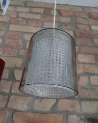 Lampa wisząca szklana Vintge Design lat 70 — ujęcie 2