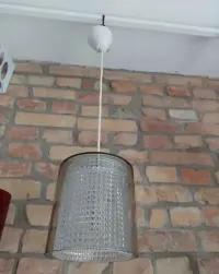 Lampa wisząca szklana Vintge Design lat 70 — ujęcie 5