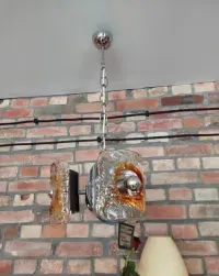 Lampa wiszaca Toni Zuccheri dla Mazzega szkło MURANO lata 60/70 — ujęcie 2