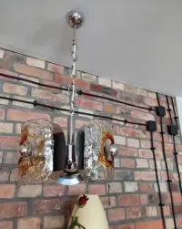 Lampa wiszaca Toni Zuccheri dla Mazzega szkło MURANO lata 60/70 — ujęcie 3