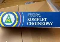 Lampki choinkowe PRL sprawne [B86] — ujęcie 2
