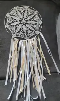Łapacz snów, rękodzieło, handmade 45x90 cm — ujęcie 2