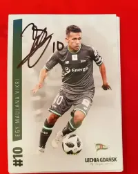 Lechia Gdańsk karty zawodnicy autografy — ujęcie 2