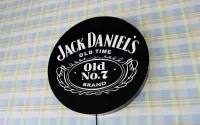 LED Neon JACK DANIELS, Logo 3D, Reklama, Baner, Szyld, Plafon, Prezent — ujęcie 3