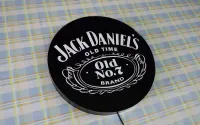 LED Neon JACK DANIELS, Logo 3D, Reklama, Baner, Szyld, Plafon, Prezent — ujęcie 4