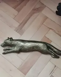 Lis. Lokomotywa angielska klasy Hunt LNER Fox. Kolekcjonerski. — ujęcie 3