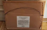 Litografia 1988 roku artysty Marka Muellera, z certyfikatem autentyczn — ujęcie 2