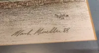 Litografia 1988 roku artysty Marka Muellera, z certyfikatem autentyczn — ujęcie 5