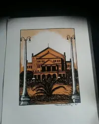 Litografie orginalne z 1928 roku Wilhelm Ludwik Rudy — ujęcie 2