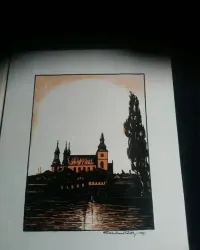 Litografie orginalne z 1928 roku Wilhelm Ludwik Rudy — ujęcie 4