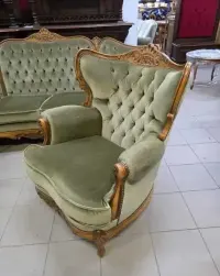 Ludwikowski zestaw wypoczynkowy - sofa i fotele . Transport cały kraj — ujęcie 2