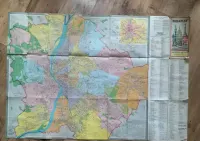 Mapa Budapesztu z 1969 r. — ujęcie 3