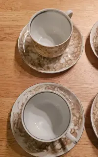 Marmurkowy serwis porcelanowy Karolina i nie tylko — ujęcie 2