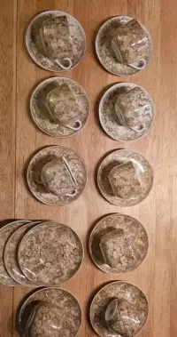 Marmurkowy serwis porcelanowy Karolina i nie tylko — ujęcie 3