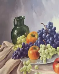 Martwa natura E. Krüger z okresu międzywojennego — ujęcie 2