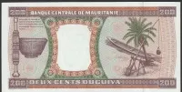 Mauretania 200 ouguiya 1996 - stan bankowy UNC — ujęcie 2