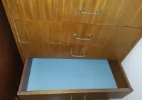Meble  lata 60 komoda biblioteka kredens PRL meble vintage — ujęcie 4