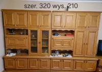 Meblościanka i stoliki okolicznościowe Vintage lata 70-te — ujęcie 5