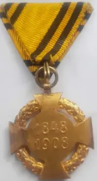 Medal  60-cio lecie panowania Franciszka Josefa — ujęcie 2