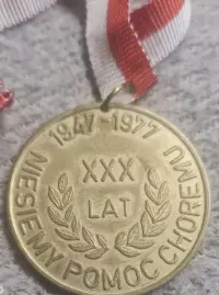 Medal III Zjazd Koleżeńskiej 1947 Wydz Lekarski — ujęcie 4